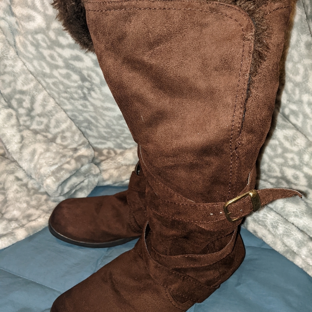 suede winter boots
